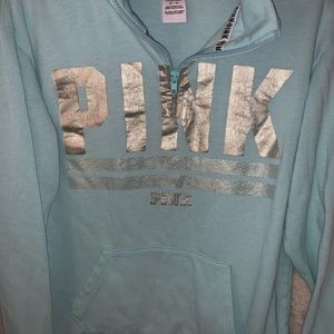 Victoria’s Secret pink quarter zip sweatshirt